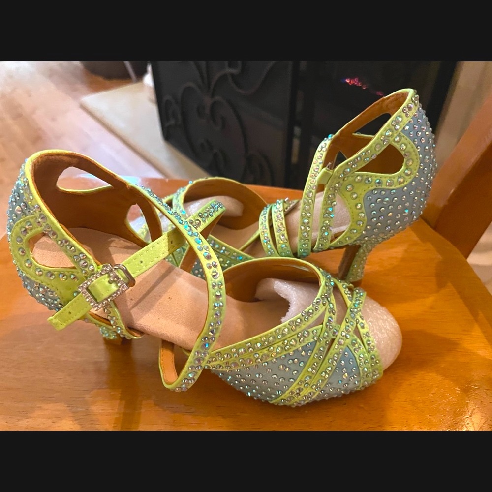 Salsa dancing shoes